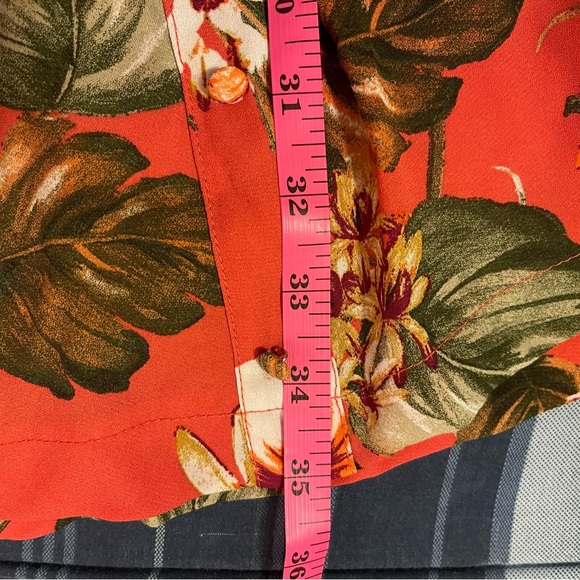 Lulu's Ulani Rusty Rose Floral Print Skater Dress 
Size M missing tie sash belt - Picture 11 of 13